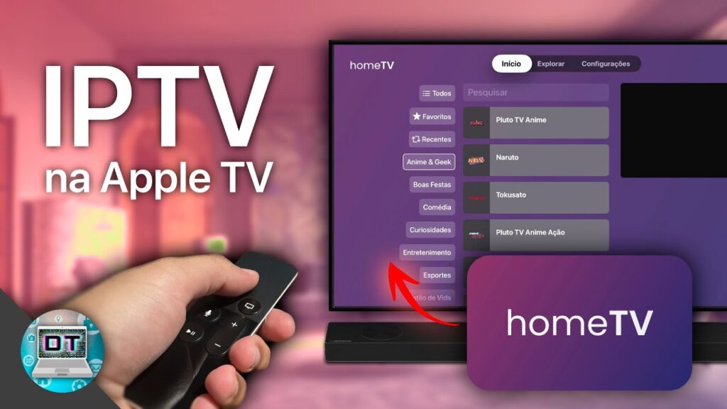 Aplicativos de IPTV para Apple TV