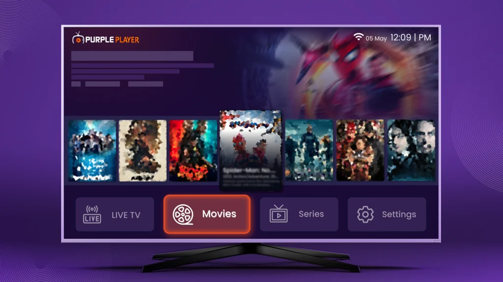Purple Easy - IPTV Player